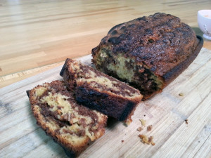 La recette du gâteau marbré au chocolat